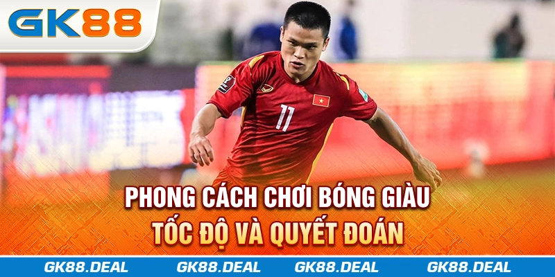 Tuấn Hải - Chân Sút Sáng Giá Của Bóng Đá Việt Nam Hiện Đại Phong cách chơi bóng giàu tốc độ và quyết đoán